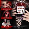 Halloween Fake Blood Makeup Coagulated Realistic Washable SFX for Zombie Monster Mouth Clothes Body Paint Halloween Cosmetics
