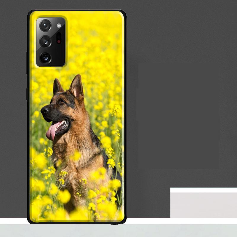 German Shepherd Dog Case For Samsung Galaxy S25 S24 S23 Ultra S9 S10 S20 S21 S22 Plus S23 FE S25 FE Phone Cover