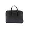 Graham 39 Classic Monogram Zip Laptop Briefcase Handbag Shoulder Crossbody Bag Large Men Bags Black C8172-QBN3A
