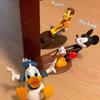 Anime Miqi Tang Lao Ya Door Stop Cartoon Wood Creative Windproof Home Office Anti Collision Door Stop Toy Handheld Ornament