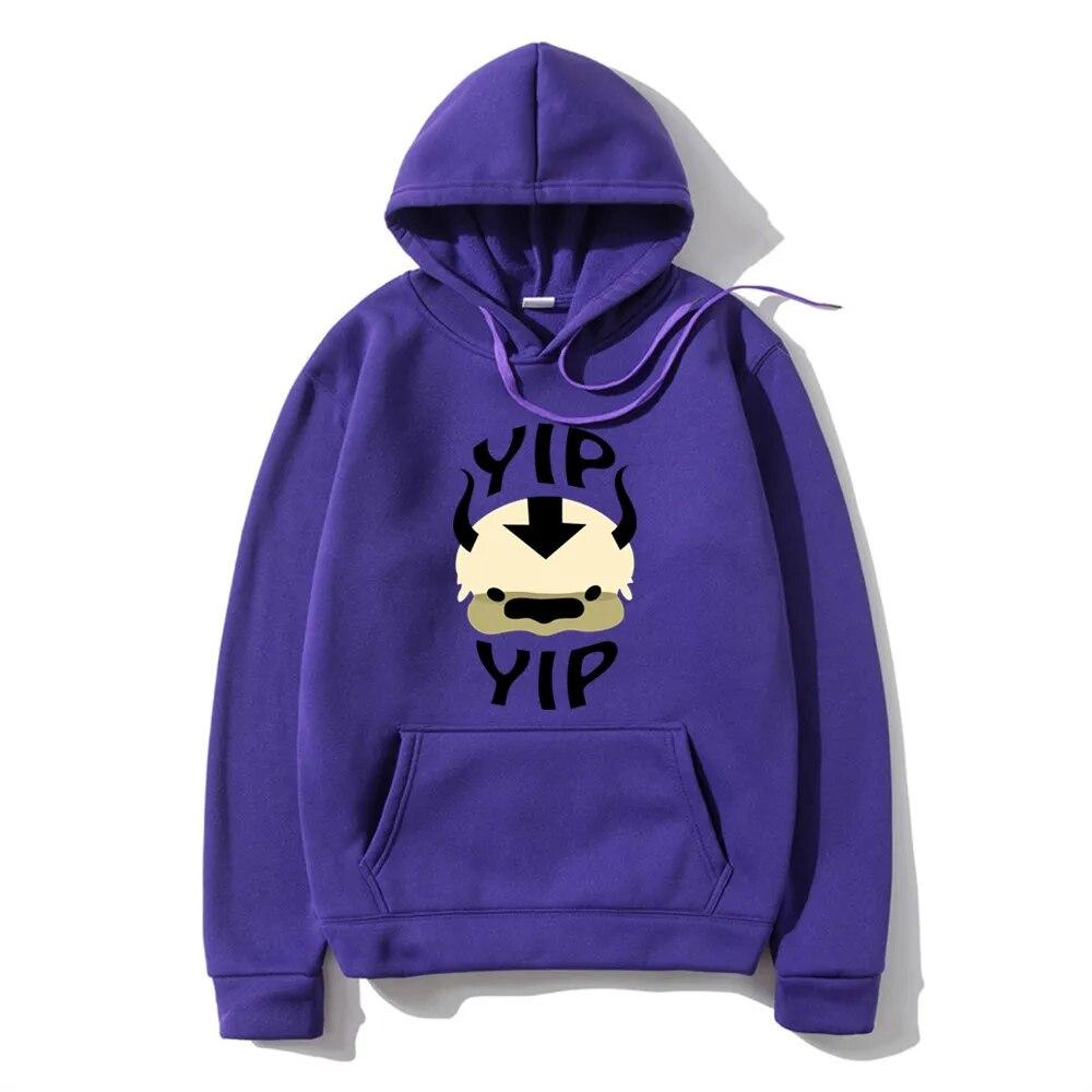 Man New Fleece Hoodies Sweatshirts Avatar The Last Airbender Harajuku Loose Streetwear Top Autumn Spring Pullover Hoody Unisexs