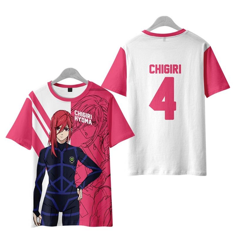 Basketball Tenue Homidam Unisex Cosplay Anime Blue Lock T-shit Et Shots Blue Lock 11