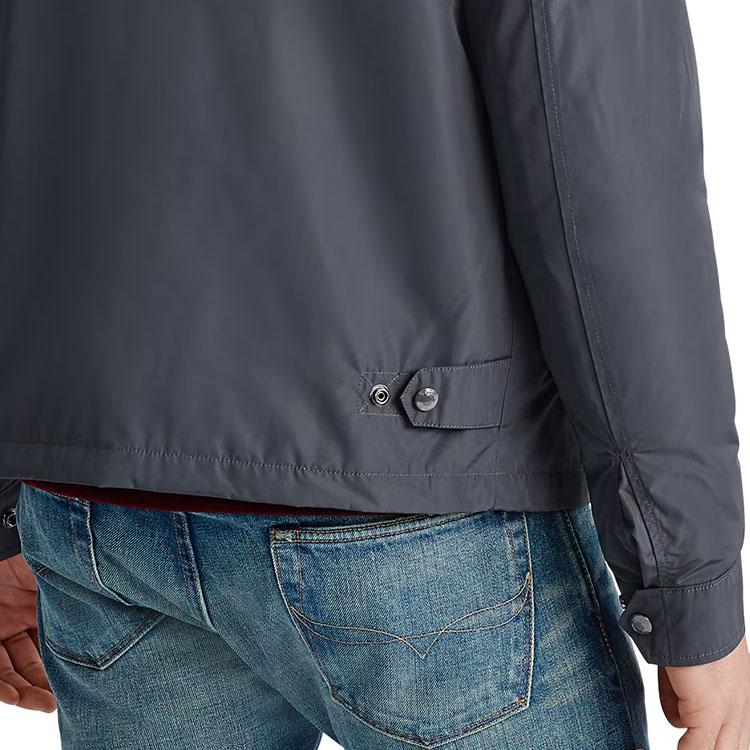 Polo Ralph Lauren Solid Color Polo Pony Embroidered Zip Collar Casual Jacket Men jackets Gray 710728196-002