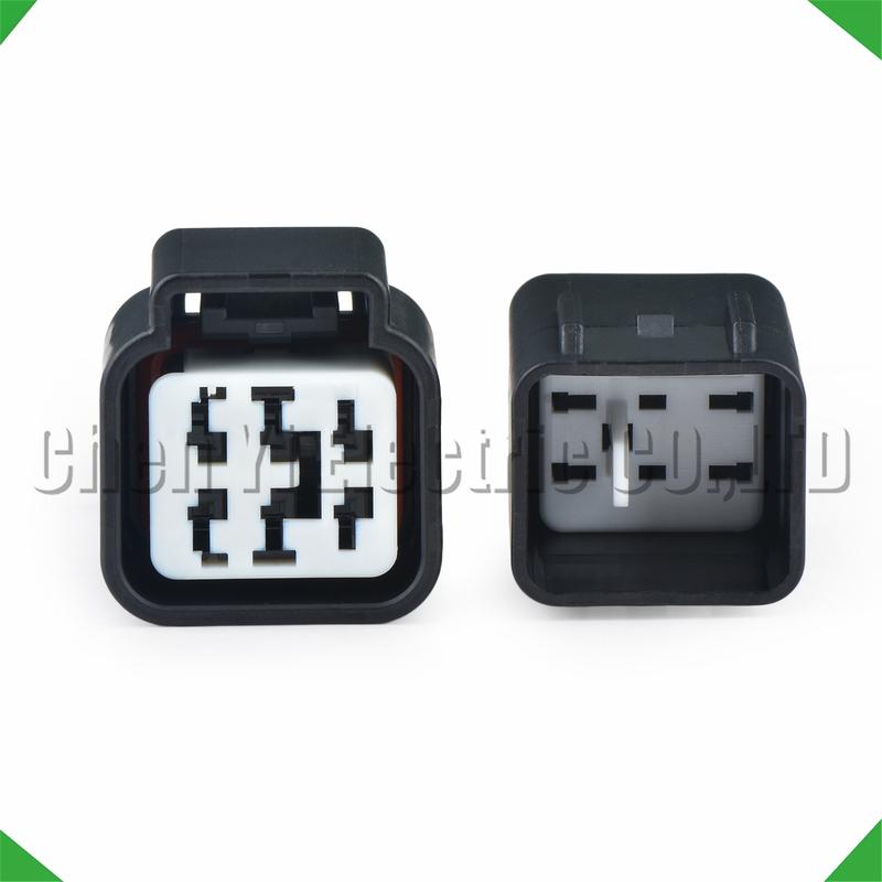 6 Pin Automotive Connectors Headlight Wire Harness Plug MG645579-5 MG655640-5 For Hyundai Kia