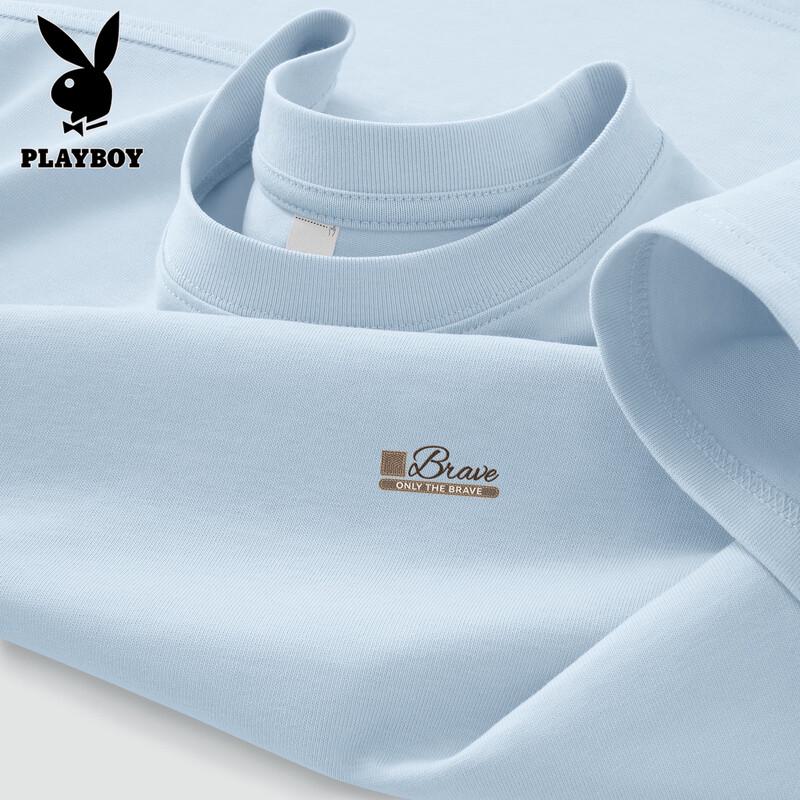 

PLAYBOY Men s 2026 Loose Fit Cotton Short Sleeve T-Shirt 2XL