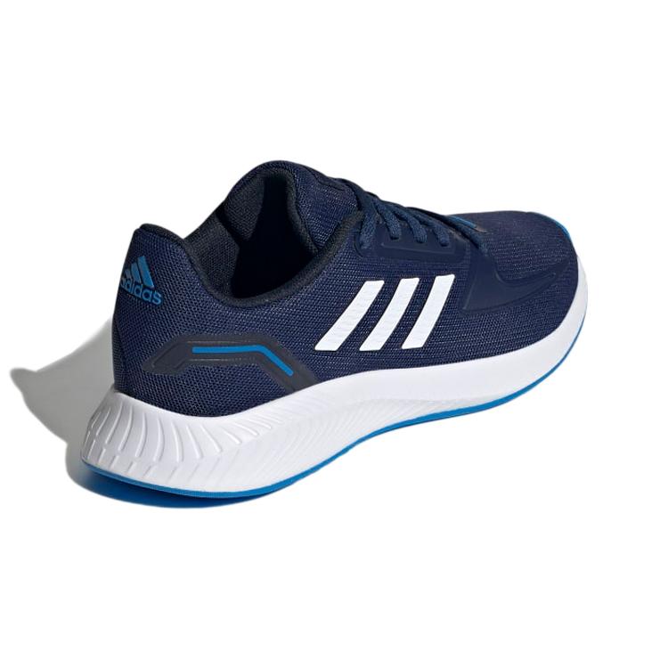 Adidas Runfalcon 2.0 K Comfortable Slip Resistant Abrasion Resistant Low top Kids' Running Shoes Navy Blue Kids' GX3531