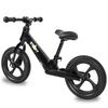 Black Balance Bike, 12” Wheels, Strong Frame, Light Children's Bike