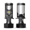 Y6D Y8 Y7D H4 Lens Car Motorcycle General LED Headlight Fisheye Light Far and Near Light 12-24V