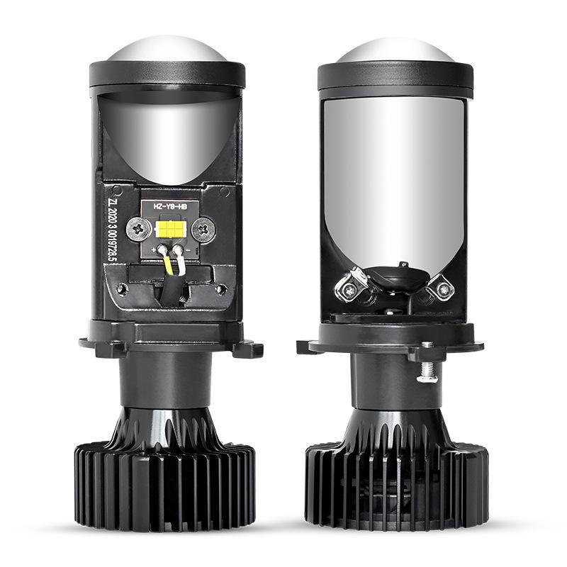 Y6D Y8 Y7D H4 Lens Car Motorcycle General LED Headlight Fisheye Light Far and Near Light 12-24V