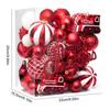 65Pcs Christmas Ball Decorations Shatterproof Balls Halloween Tree Decorations Decorative Ornaments Tree Wreath