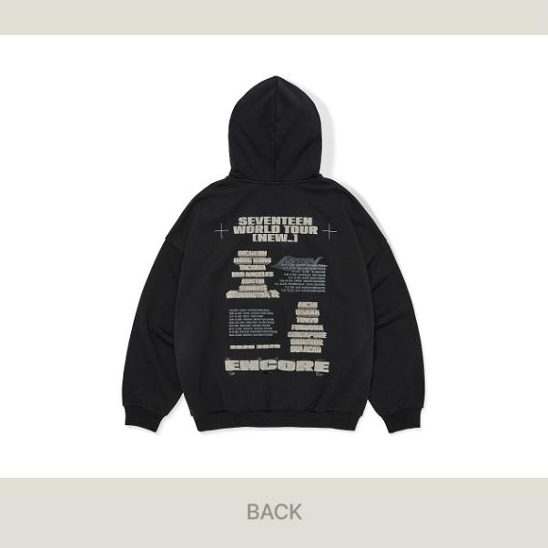 Seventeen Felpa con cappuccio World Tour NUOVO_ ENCORE