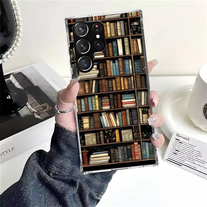 

Иллюстрация Читать книги Мягкий чехол для телефона с изображением чтения Для Samsung Galaxy S22 S23 S24 S25 Edge S26 Ultra S20 FE S21 Plus + Fundas Coque Samsung S22