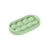 8 Girds Ice Cube Trays for Freezer Mini Ice Ball Maker Mold Circle Round Ice Cube Mold with Lid Making Household Kitchen Tools