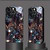 Brilliant Crystal Pattern Tempered Glass Phone Case For iPhone 17 16 15 14 13 12 11 Pro Max 17 Air 7 8 Plus XS X XR Cover