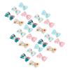 25pcs Pet Hair Bows Mixed Styles Pet Cat Puppy Small Dog Grooming Accessories