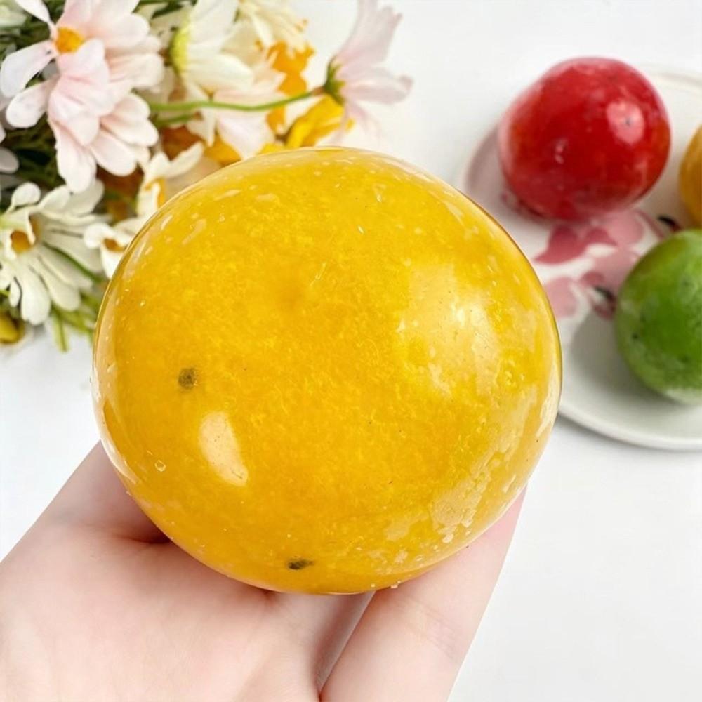 Handmade Slush Squeeze Toy Soft Fidget Toy Slush Ball Squishy Toy Fruit Gift