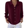 2025 European & American Women's Buttoned Knit Cardigan - New Autumn/Winter Solid Color Casual Fashion Sweater Coat