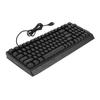 Wired Small Keyboard 98 Keys RGB Mechanical Feel Portable with Knob for Gaming Business Work PC