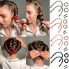 6 Stück Weiche Lockenwickler Ohne Hitze Rollen Fauler Seidenlocken Schlaf-Stirnband Krawatten Hitzefreier Lockenstab Stirnband Damen Styling-Werkzeuge