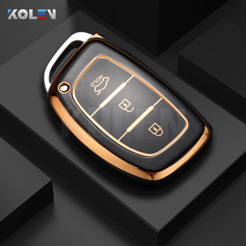Fashion Tpu Car Remote Key Case Cover Shell For Hyundai Tucson Sonata Fe Creta Ix25 Ix35 Ix45 Solaris Elantra Accent I10 I20 I30