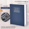 Three Kingdoms Lockable Metal Book Safe & Piggy Bank