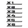 3D ABS competition car trunk badge emblem Thunder edition sticker for BMW M1 M2 M3 M4 M5 M7 M8 x2m x2m x3.0 m x4m X5M X6M x7m X5 tv2