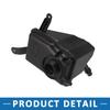 ABSOPRO Coolant Reservoir Radiator Reservoir Radiator Coolant Tank Overflow Expansion Car Reservoir with Cap and Compatible with BMW 525i Black and