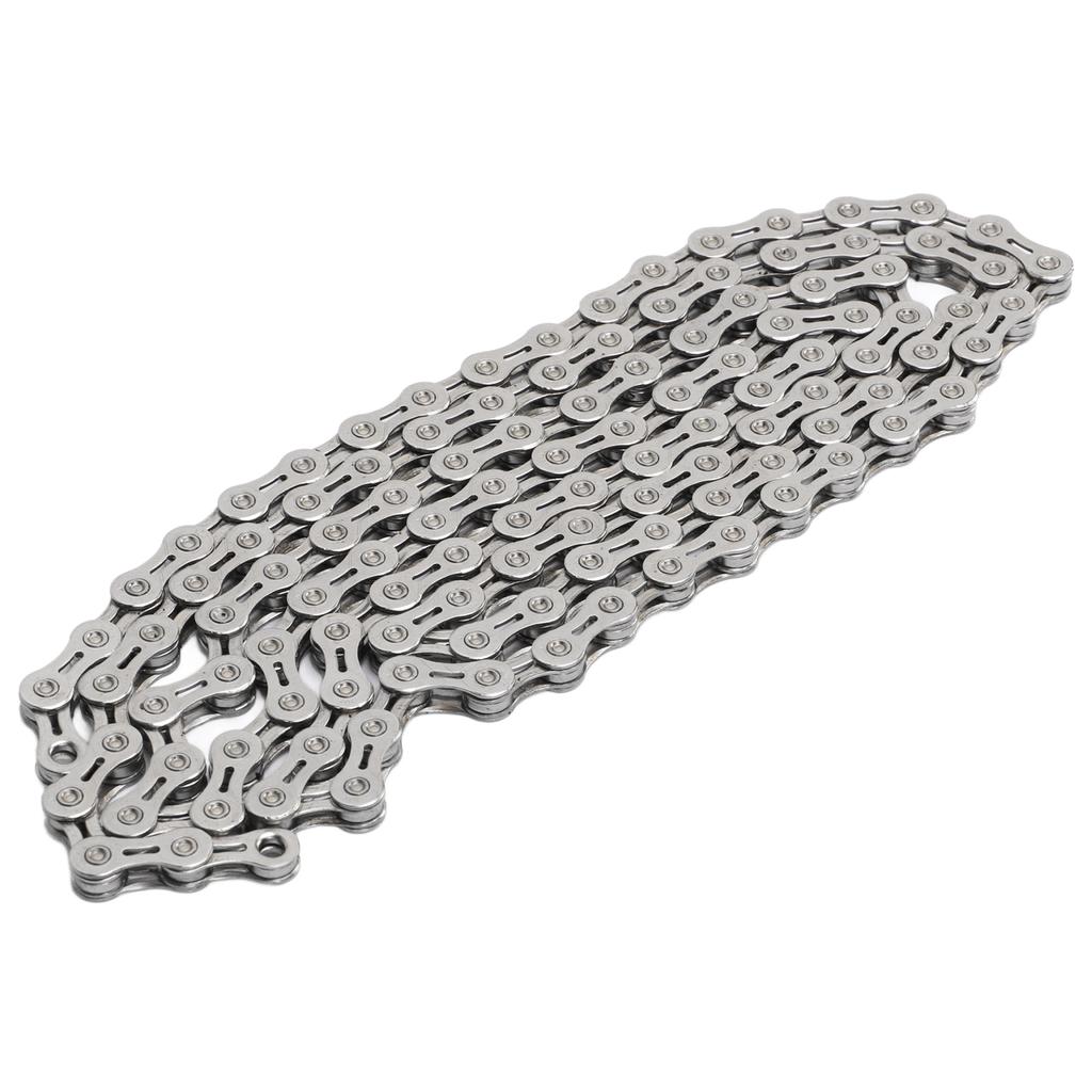 WAKE Jízdní kolo 10 rychlostí Elektrogalvanizovaný stříbrný řetěz Horská silniční kolo 116 článků Řetězy