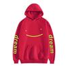 Mens Hooded Sweatshirt With Letter Print - Winter Lightweight Warm Pullover Teens Adults