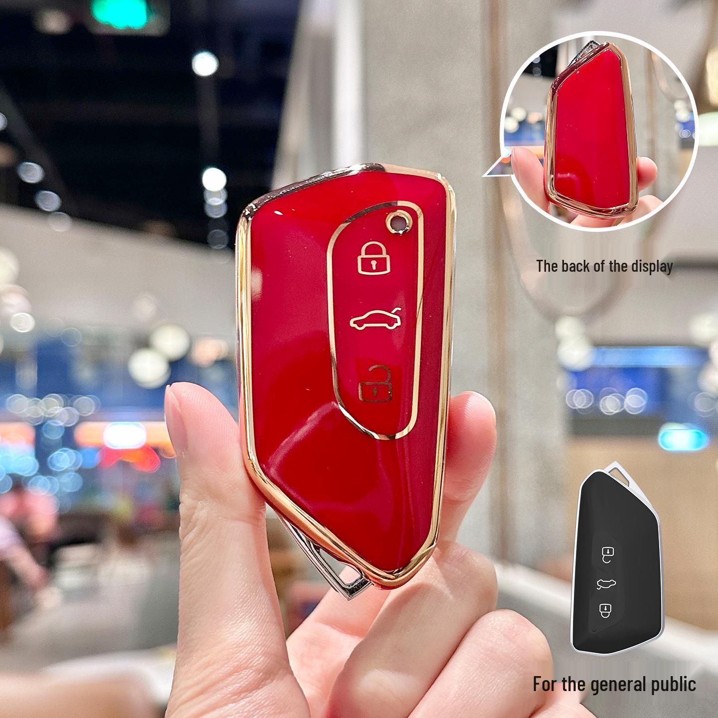 

Volkswagen Key Case Protective Cover for Sagitar, Tiguan, Passat, Bora, Lavida, Tayron, T-Cross, Lamando.