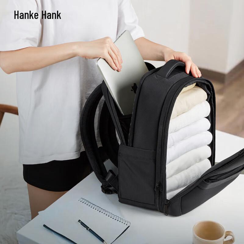 HanKe Expandable Business Commuter Laptop Backpack