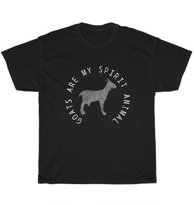 Ziegen Sind Mein Seelentier Ziegenliebhaber Bauernhof Landwirt Landwirtschaft T-Shirt Unisex Geschenk