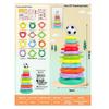 Rainbow Animal Stacking Toy: Kids' Pretend Play & Parent-Child Game
