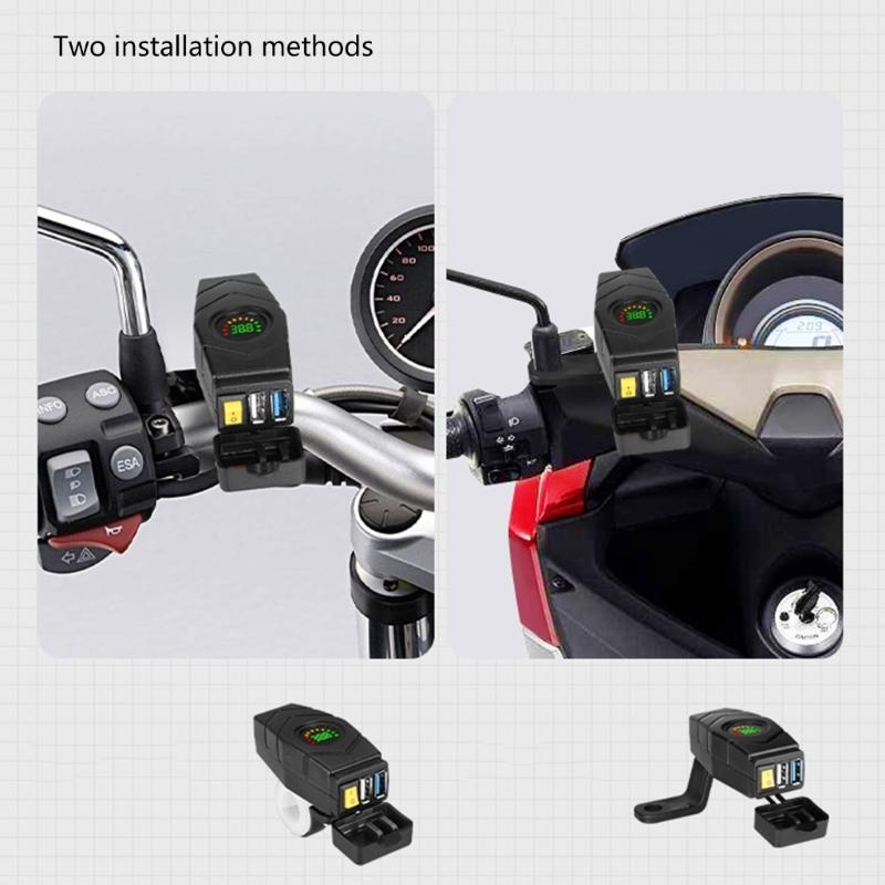 DC20V-80V Nabíječka telefonů pro elektrokola Elektrická kola USB nabíječka Výstup 5V2A/10W nebo QC3.0 5V3A, 9V2A, 12V1.5A /18W