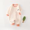 Newborn & Toddler Spring/Autumn Padded Butterfly Crawling Suit – Thick, Three-Layer Warmth for Outdoor Play