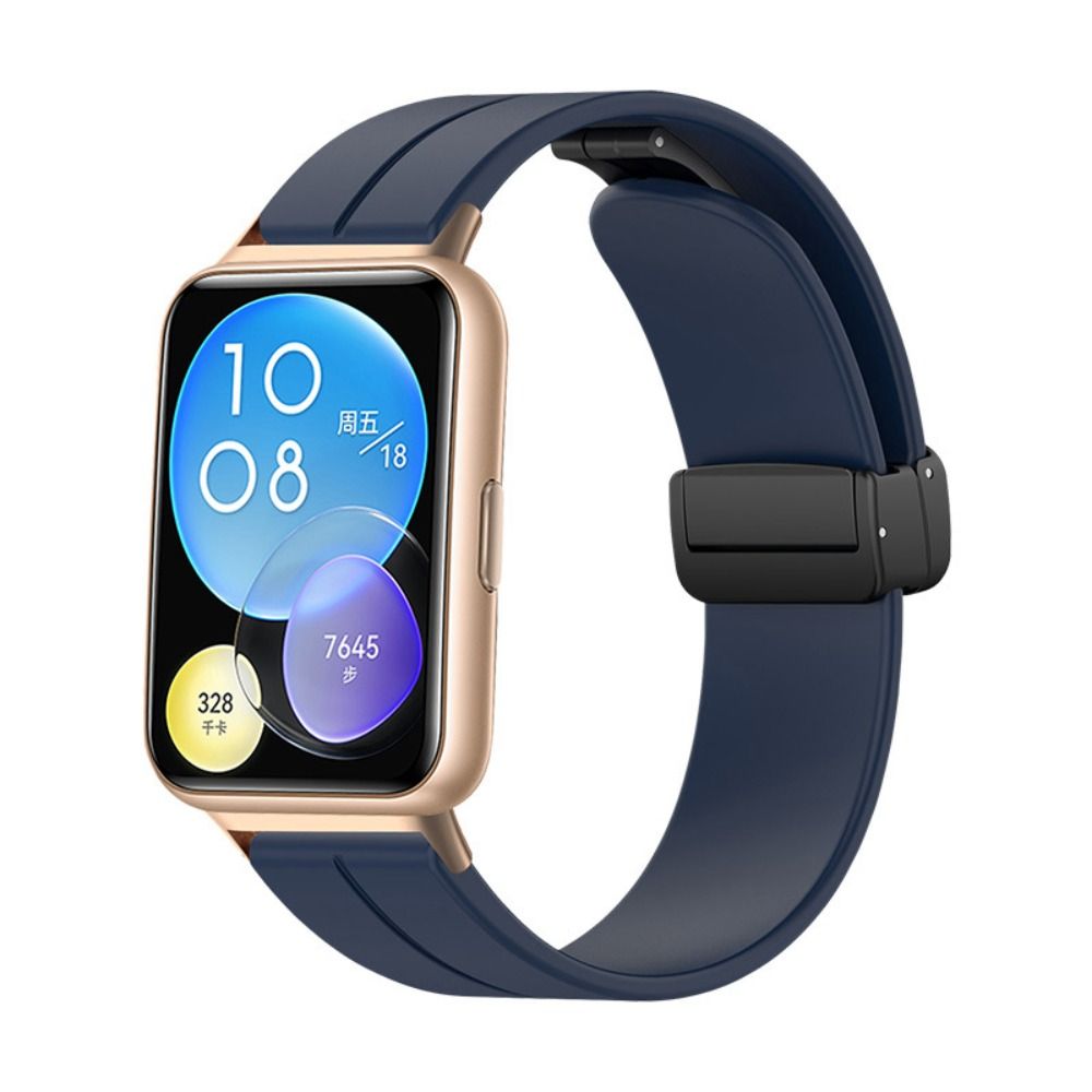 Magnetic Silicone Strap Replacement Watch Band New Bracelet for Huawei Watch FIT 2