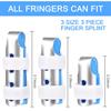 1Pc Finger Splint, Finger Support Brace Finger Stabilizer For Broken Fingers Straightening Arthritis Knuckle Immobilization