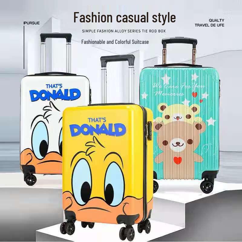 Valigia spinner YJHOME con graffiti