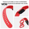Water Resistant Watch Band Silicone for Google Fitbit Air, Sweat Replacement Sport Band, Adjustable Fitness Tracker Strap