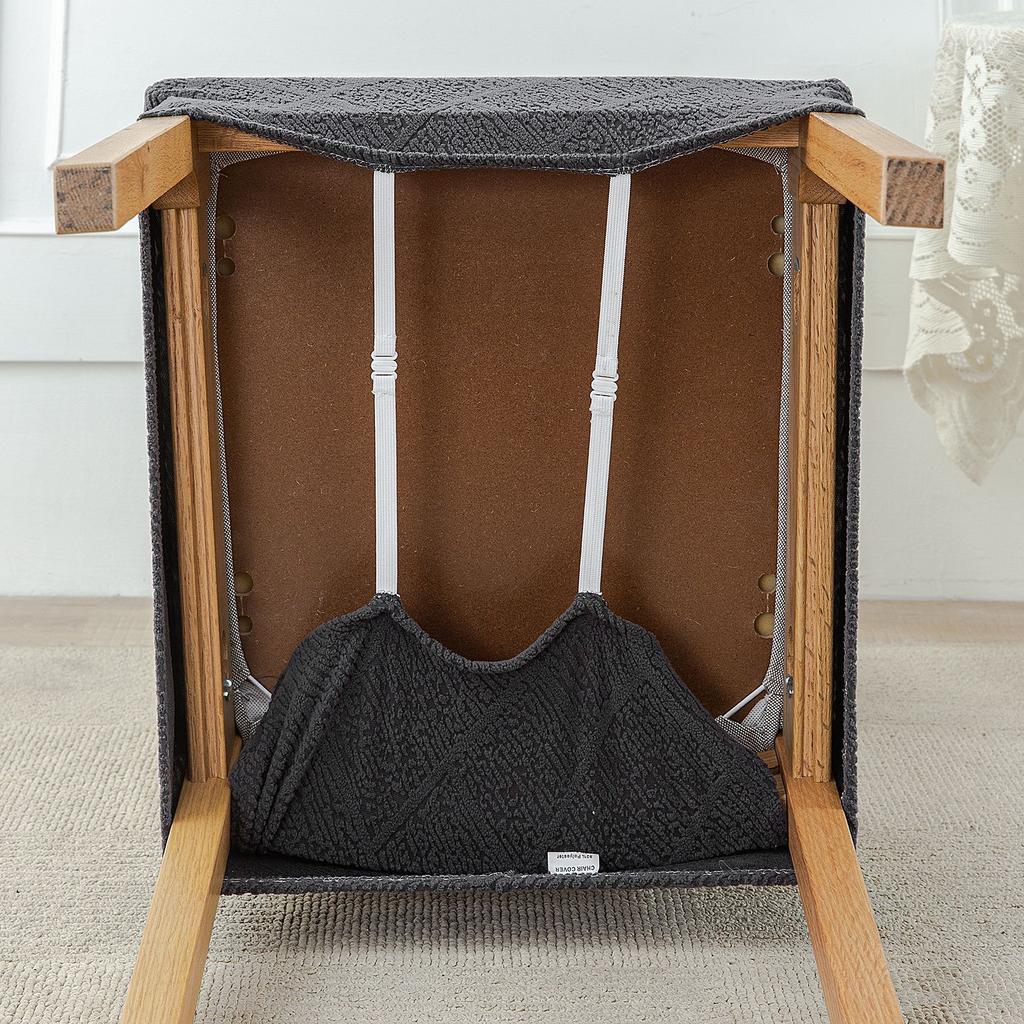 Waterproof Thickened Jacquard With Cover, Seat Cushion Cover, Elastic Chair Cover, Anti-Fouling Household Dining Table Stool Cover
