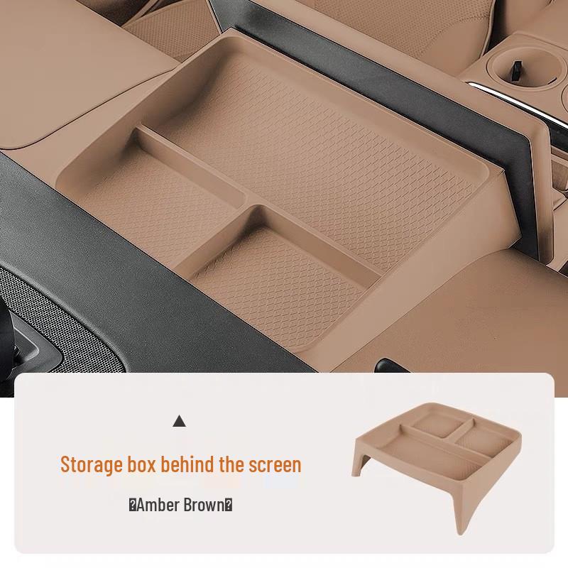 Навигационный экран Zhijie R7/S7 Задний силиконовый ящик для хранения - Аксессуары для центральной консоли