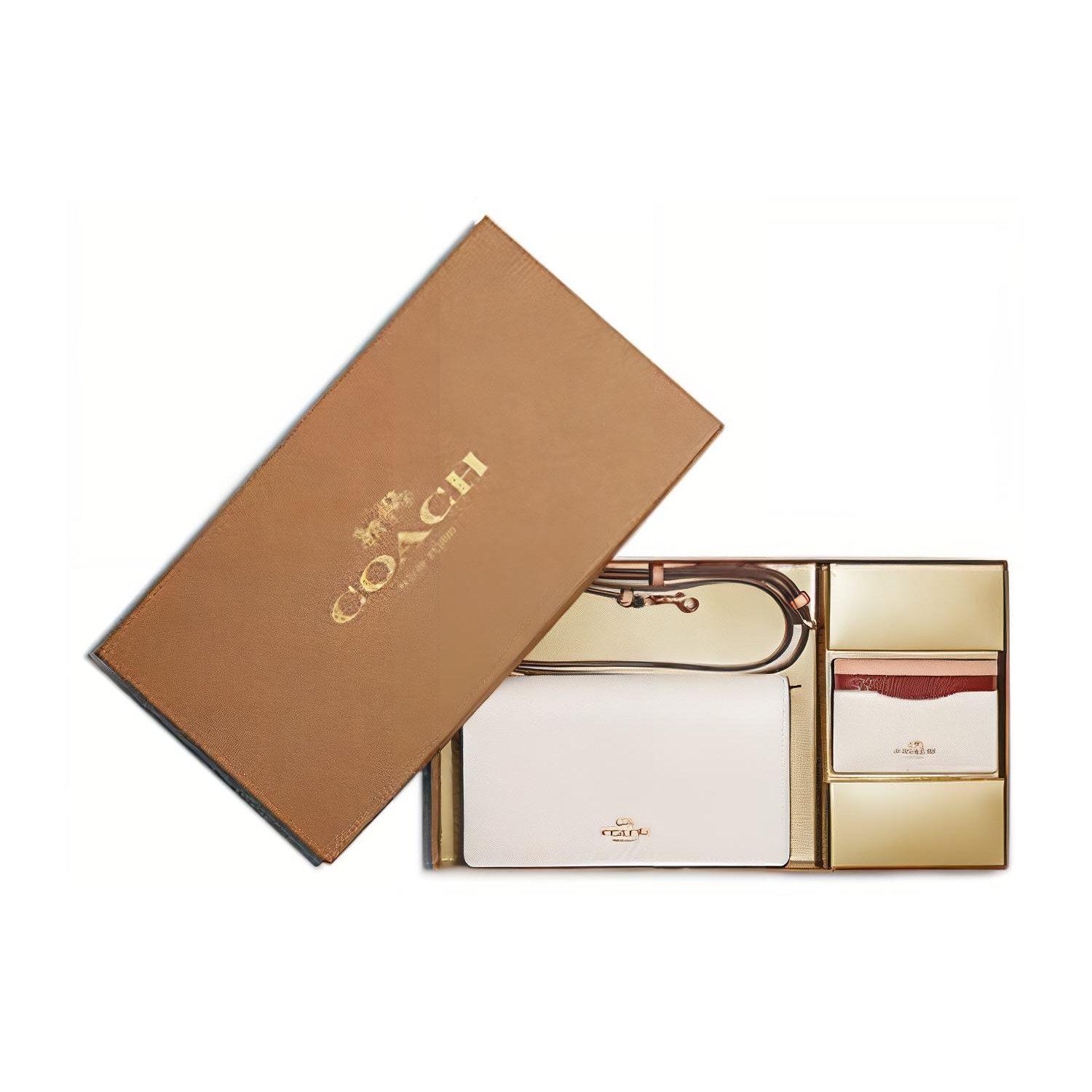 COACH Boxed Pebbled Leather Gift Box