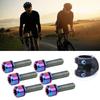 6Pcs Portable for M5x18   Alloy Mountain   Road Bike Stem Screw High Strength