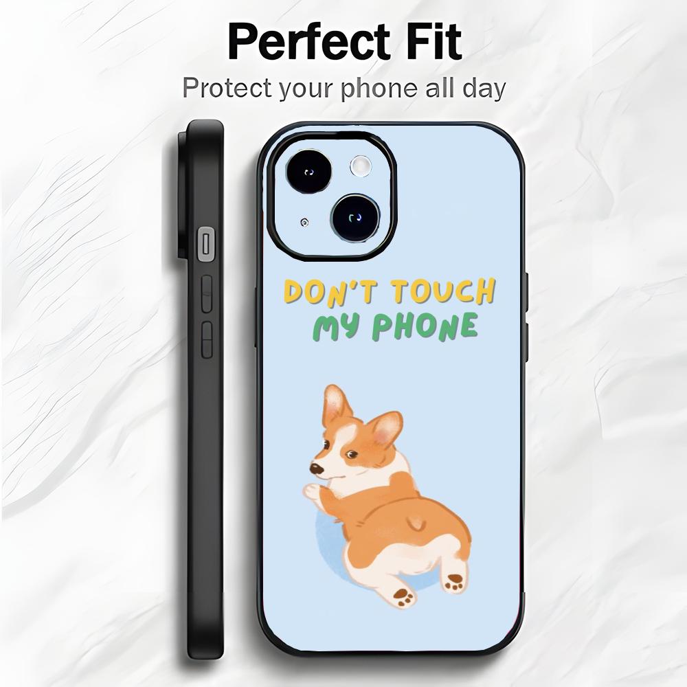 Cute and funny corgi dog Phone Case Phone Case Soft Packaging Lightweight For iPhone17 16 15 14 13ProMax