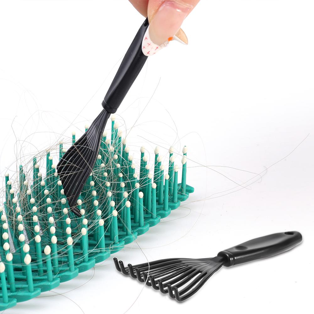 1/3/5pcs Plastic Mini Comb Cleaner Embedded Hair Brush Hair Remover Household Handle Cleaning Beauty Tool Accessories Hair Brush