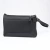 Dunhill 1893 Harness Clutch Zip Second UK Bag, Pouch, Bag, Men's, Black, 24F3136XA001, [Product Code 24F3136XA001]