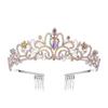Birthday Shoulder Strap Party Crown Tiara Birthday Queen Girl Suit Crown Set
