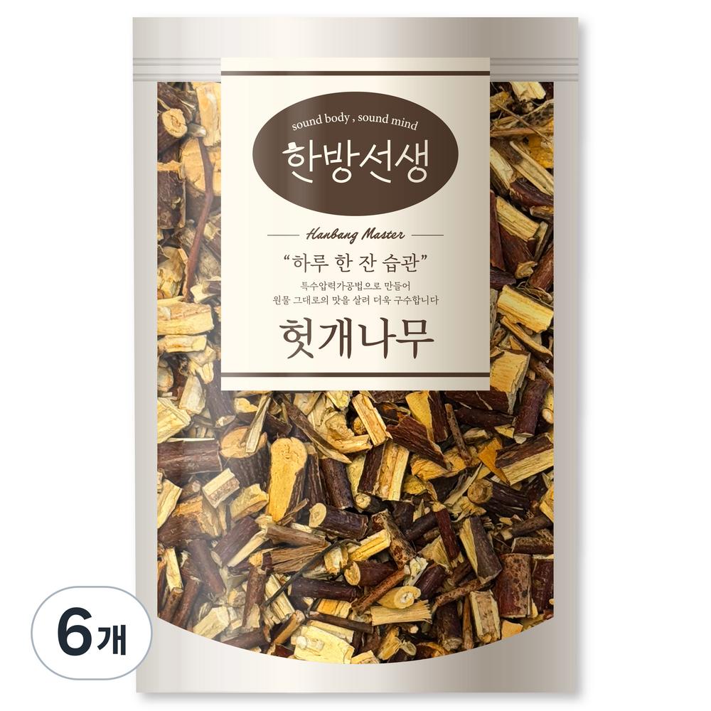 Hanbangseonsaeng Premium Domestic Hovenia Dulcis Branches 600g 6 Pcs