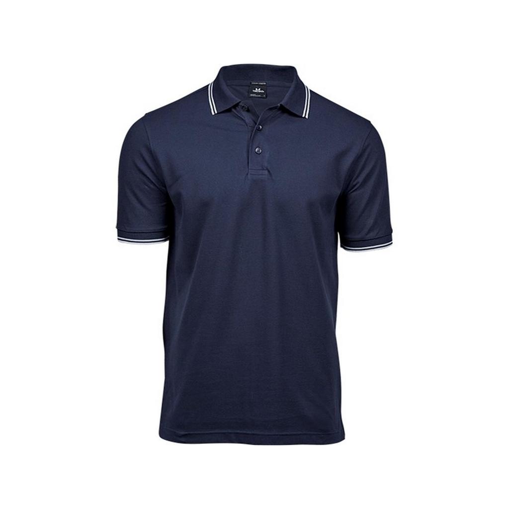 Tee Jays Mens Luxury Fashion Stripe Polo