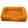 Plush Round Pet Bed for Dogs & Cats - Winter Dog Mat
